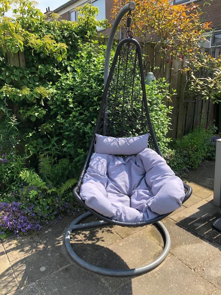 Hangstoel Faya intratuin - tuinstoel in standaard, Ophalen, Gebruikt, Metaal