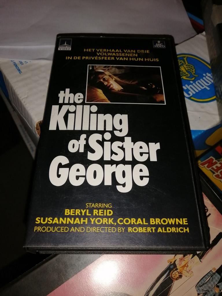 Vcc video2000 ex-rental - The Killing Of Sister George, Vanaf 16 jaar, Ophalen of Verzenden, Gebruikt, Horror