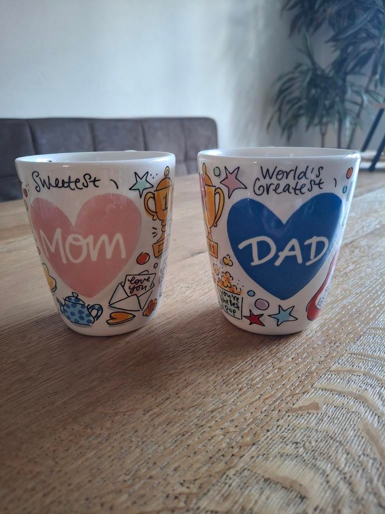 Blond Amsterdam mok Mom en Dad, Ophalen, Blond Amsterdam, Nieuw, Kop(pen) en/of Schotel(s)