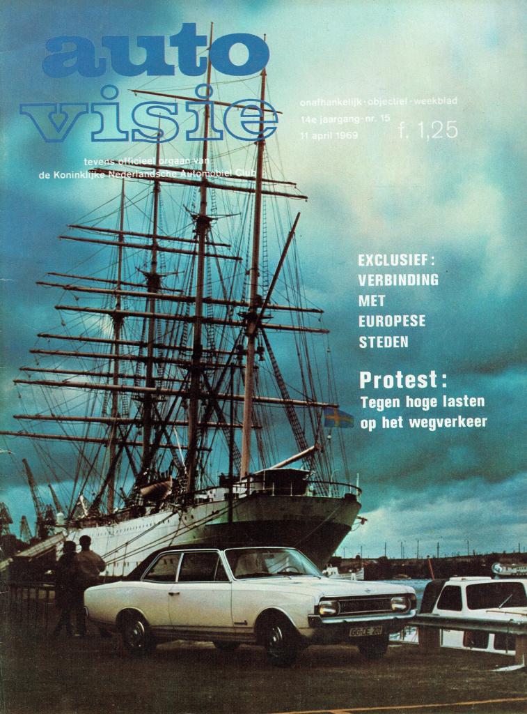 Autovisie 1969 nr. 15 (o.a. Austin Maxi - Triumph Vitesse), Boeken, Verzenden, Gelezen, Algemeen