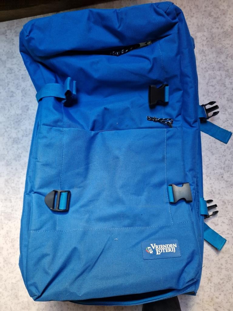 Vriendenloterij reistas blauw, Ophalen of Verzenden, Blauw, 30 cm of meer