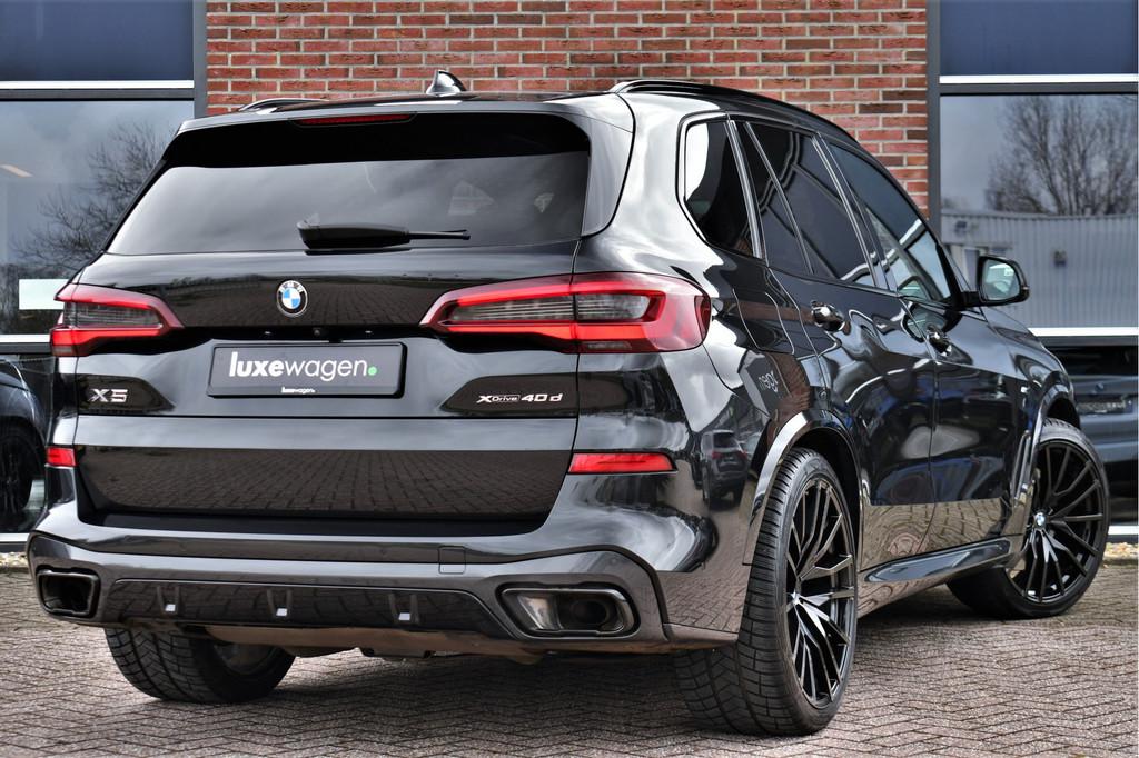 BMW X5 xDrive40d M-Sport 7pers Pano Luchtv ACC Trekh H/K HUD, Automaat, Adaptive Cruise Control, Gebruikt, 2993 cc