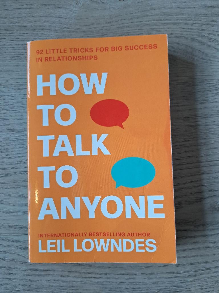 How to talk to anyone - Leil Lowndes, Ophalen of Verzenden, Zo goed als nieuw, Leil Lowndes