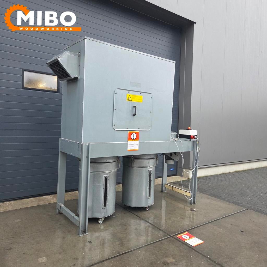 HOLTROP JANSMA AFZUIGING ** 2 containers compact, Ophalen of Verzenden, Zo goed als nieuw, Afzuiger