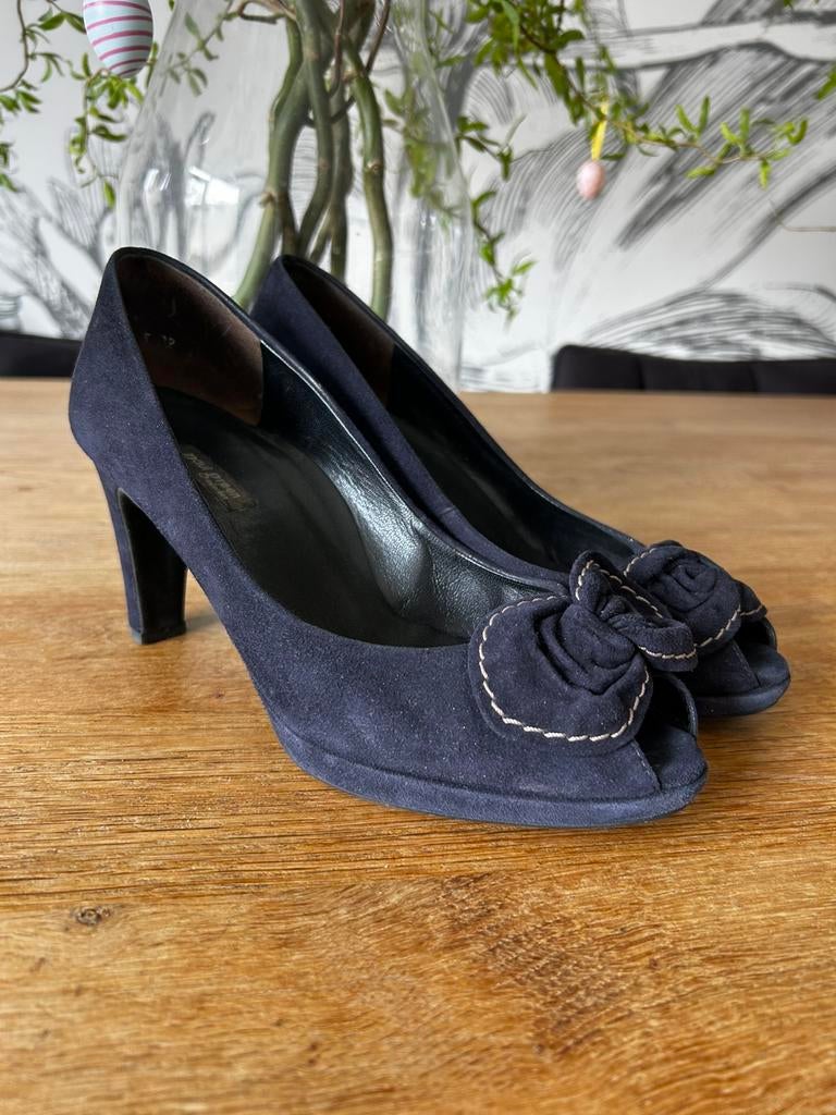 Paul Green pumps maat 37,5, Kleding | Dames, Schoenen, Ophalen of Verzenden, Zo goed als nieuw, Blauw
