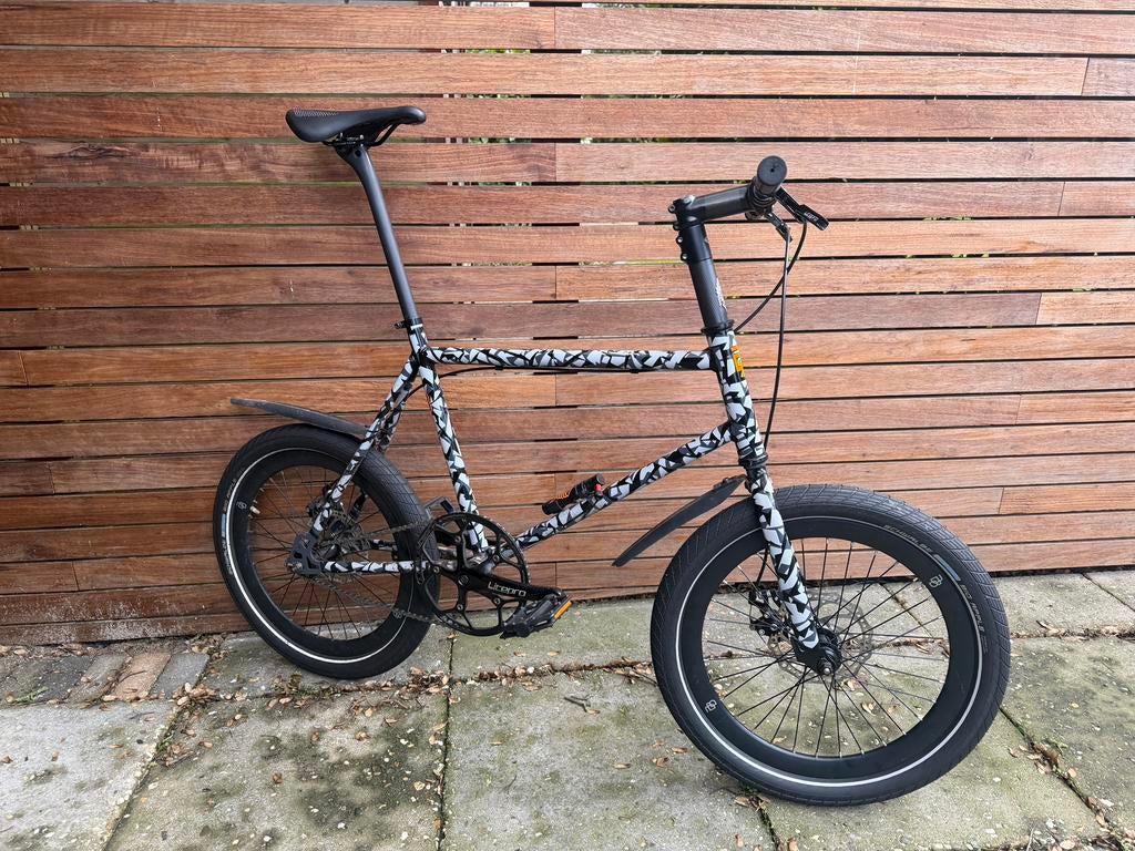 Fiets vouwfiets compact, Fietsen en Brommers, Fietsen | Vouwfietsen, Ophalen, Zo goed als nieuw, 16 tot 18 inch