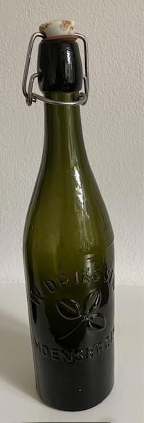 Antieke beugelfles Hoensbroek, Antiek en Kunst, Ophalen of Verzenden