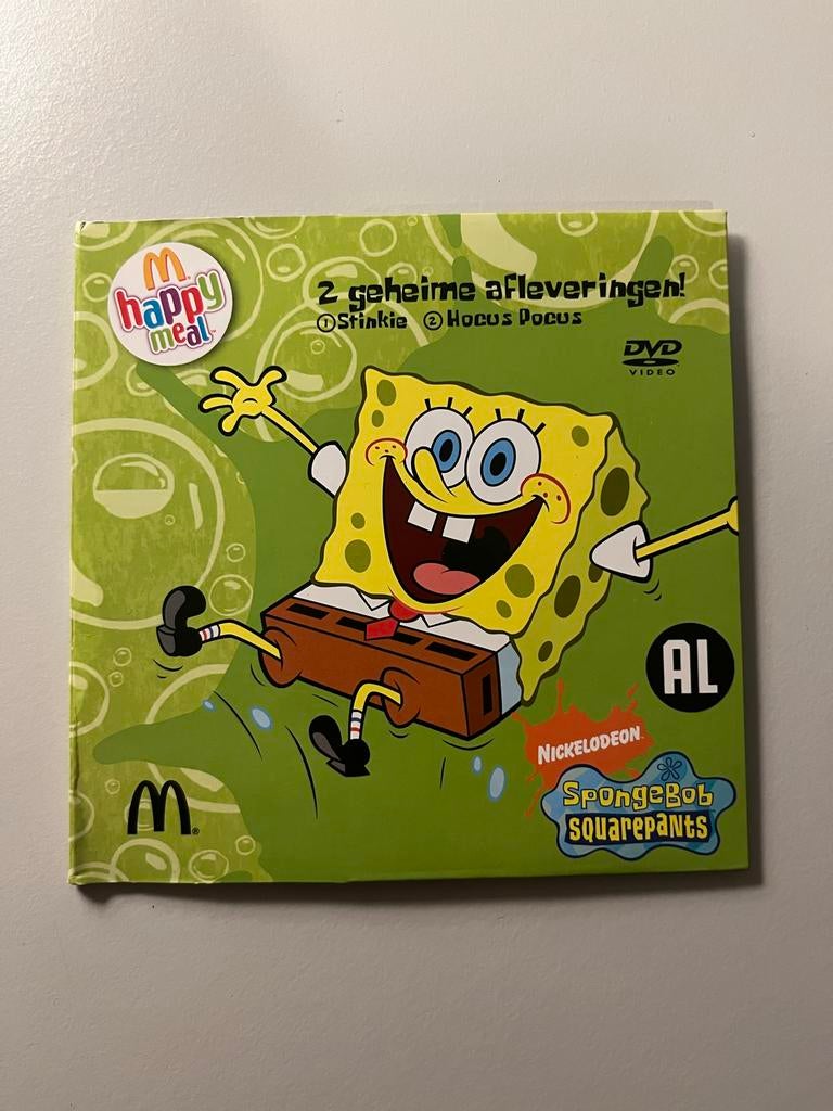 SpongeBob SquarePants DVD - 2 geheime afleveringen, Gebruikt, Alle leeftijden, Ophalen of Verzenden, Komedie