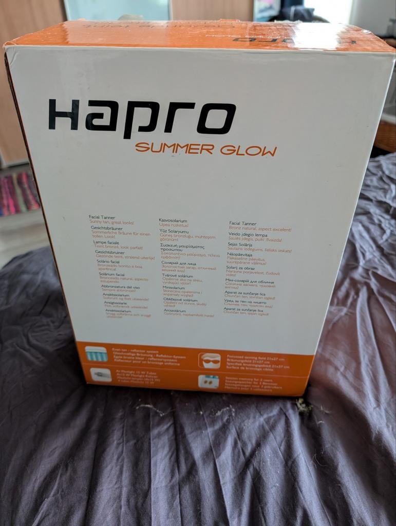 Hapro Summer Glow HB175+ UV & Collageen Gezichtsbruiner, Ophalen of Verzenden