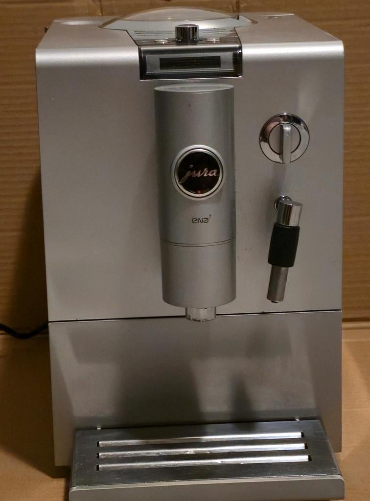 ✅ JURA ENA 7 ✅ Compact, Eerlijk & Net een Grote Beurt gehad!, Witgoed en Apparatuur, Koffiezetapparaten, Gebruikt, Koffiemachine