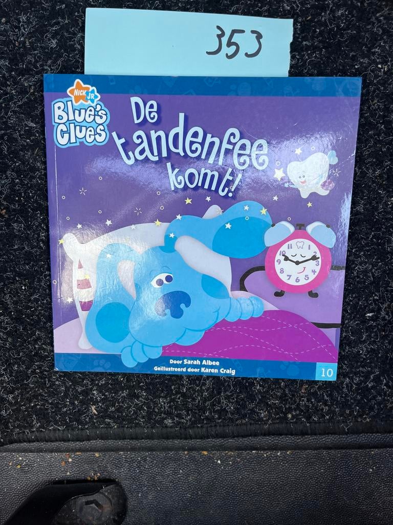 Blue's Clues: De tandenfee komt! - Kinderboek, Ophalen of Verzenden, Zo goed als nieuw, Fictie algemeen