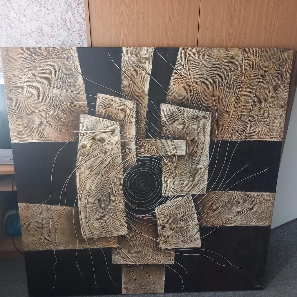 Schilderij, Antiek en Kunst, Kunst | Schilderijen | Abstract, Ophalen