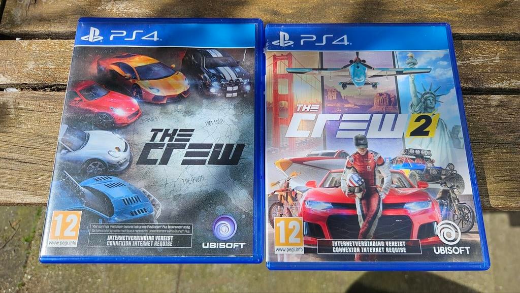 The Crew 1 & 2 voor PS4 - Racegames Bundel, Spelcomputers en Games, Games | Sony PlayStation 4, Ophalen of Verzenden