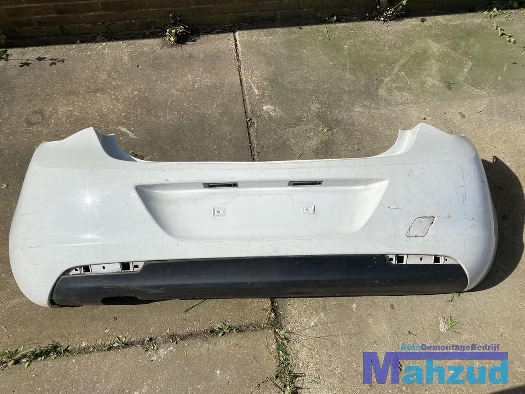OPEL ASTRA J Wit achterbumper bumper achter 2009-2015, Auto-onderdelen, Carrosserie en Plaatwerk, Bumper, Opel, Achter, Gebruikt