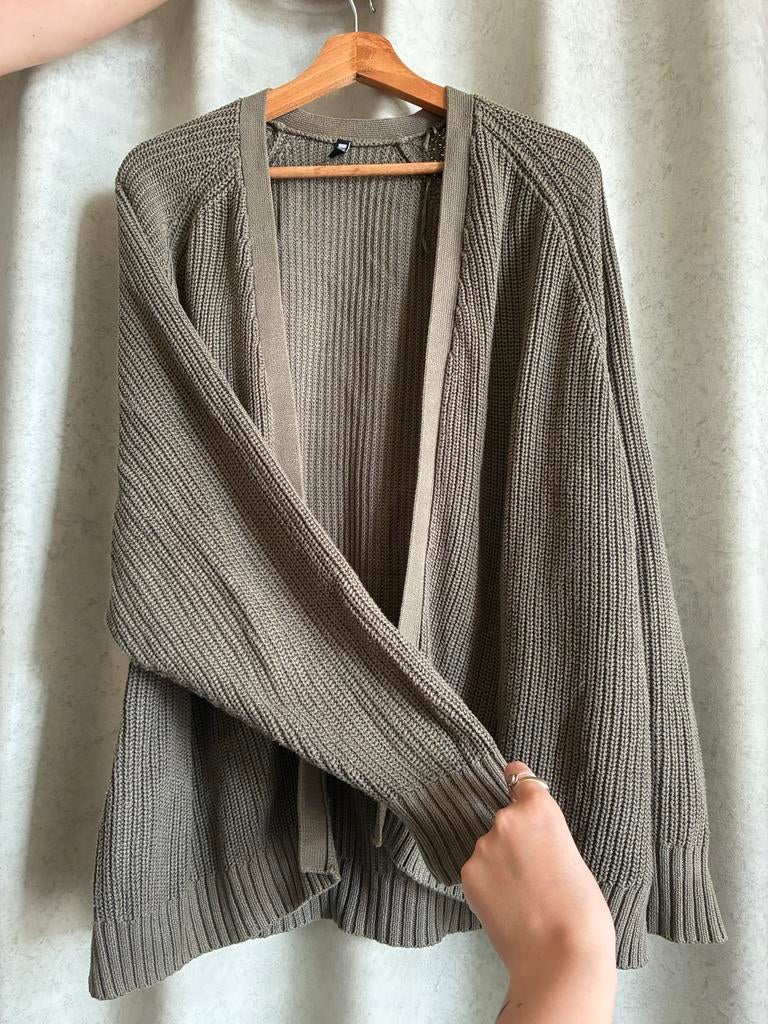 HEMA vest, oversized model, Kleding | Dames, Ophalen of Verzenden, Gedragen, Maat 38/40 (M), Groen