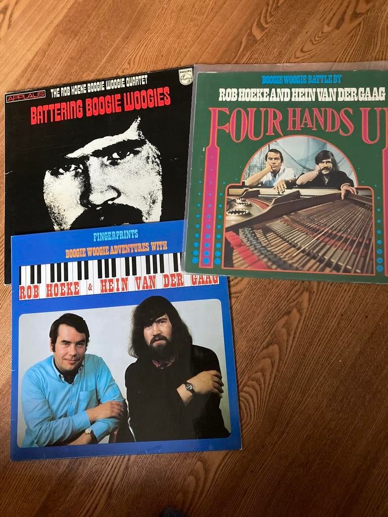 3x Rob Hoeke, 1980 tot heden, Overige formaten, Ophalen of Verzenden, Zo goed als nieuw