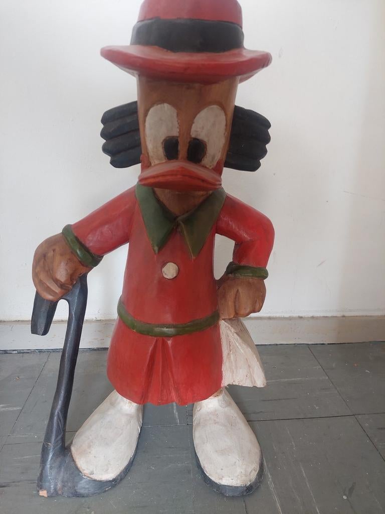 Dagobert Duck beeld, in goede staat, Verzamelen, Ophalen, Donald Duck, Beeldje of Figuurtje