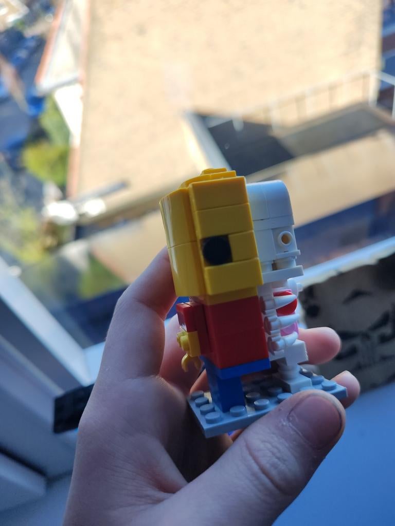 Zelfgemaakte LEGO BrickHeadz - Unieke Creatie geen handeling, Gebruikt, MOC (eigen creatie), BrickHeadz, Lego
