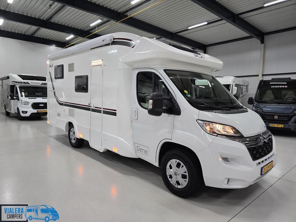 Rapido PLA Siena 385 * 5-PERS* topstaat* Lengtebedden, Bedrijf, Rapido, 6 tot 7 meter, Half-integraal