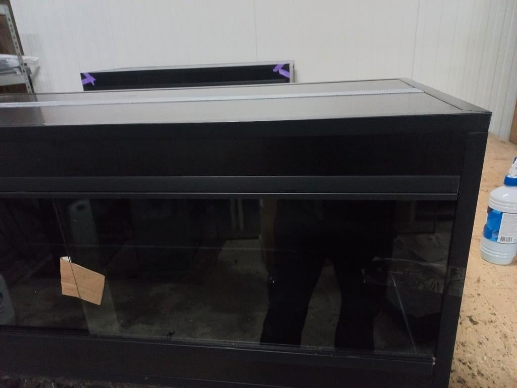 Nieuw betonplex terrarium in de maat 150x50x50, Dieren en Toebehoren, Reptielen en Amfibieën | Toebehoren, Ophalen of Verzenden