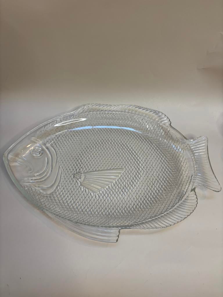 Arcoroc schaal vis groot, Antiek en Kunst, Antiek | Glas en Kristal, Ophalen of Verzenden