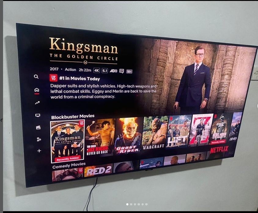 49 inch 4k ultra HD Samsung smart tv, 50 Hz, Ophalen of Verzenden, Zo goed als nieuw, Samsung