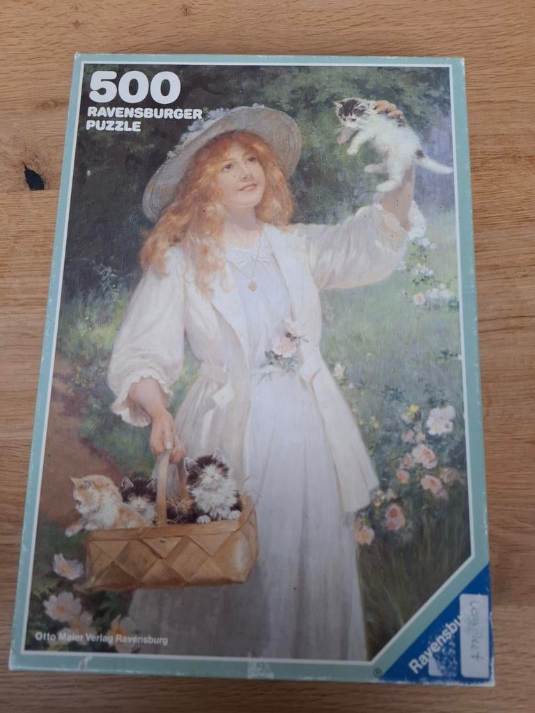 Ravensburger puzzel 500 stukjes De Poesjes, Ophalen of Verzenden, 500 t/m 1500 stukjes, Gebruikt