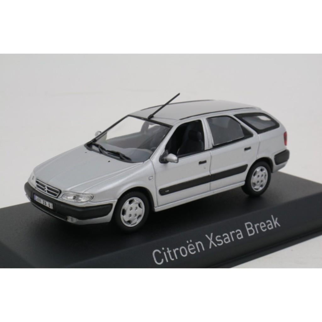Citroen Xsara Break 1998 Quartz Grijs Modelauto 1/43 Norev, Auto, Norev, Ophalen of Verzenden, Norev
