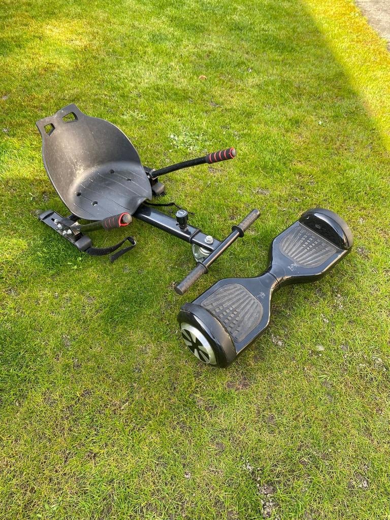 Hooverboard +kart en accessoires, Ophalen, Gebruikt