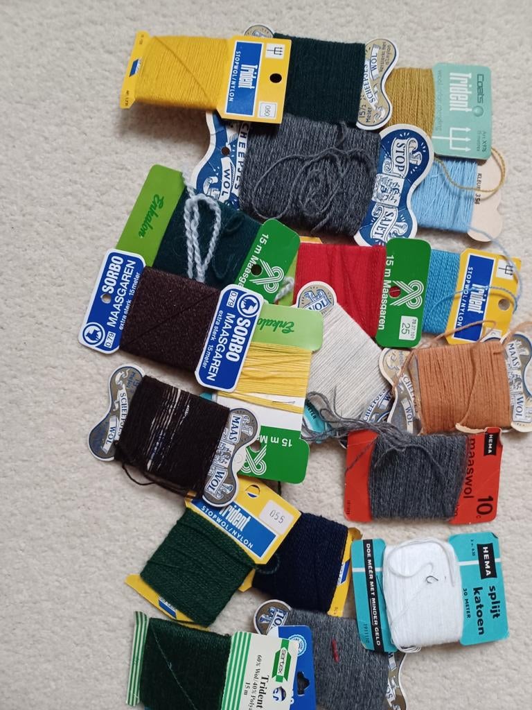 Diverse Scheepjeswol en Maasgaren - Vintage Handwerk, Ophalen of Verzenden