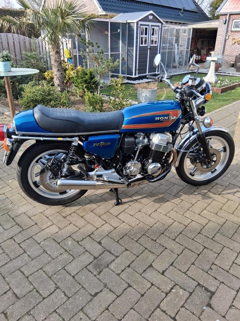 Voor de liefhebber prachtige honda cb 750 four bj 24 .3 .79, Fietsen en Brommers, Brommers | Honda, Ophalen of Verzenden, Zo goed als nieuw