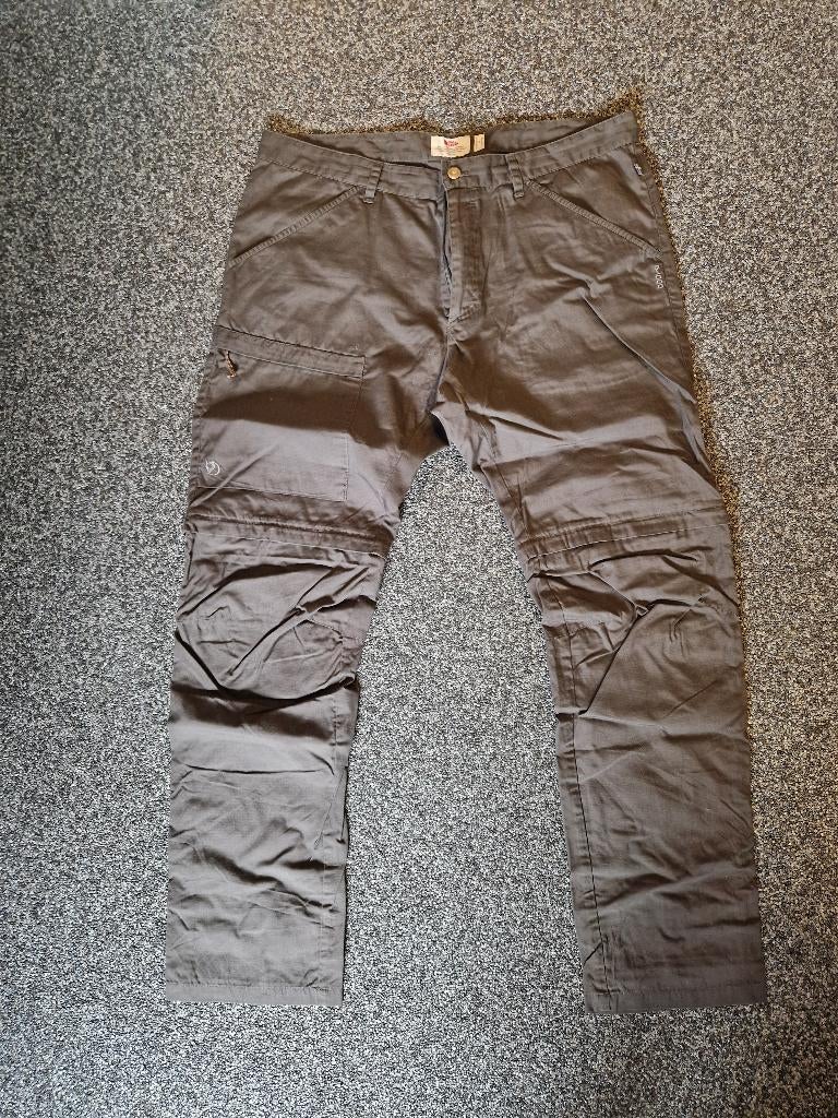 broek Fjallraven High Coast Zip Off maat 56 long, Ophalen of Verzenden, Zo goed als nieuw, Maat 56/58 (XL), Groen