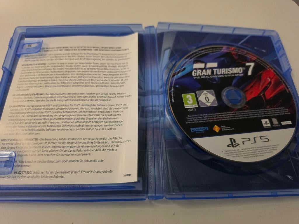 Gran Turismo 7 krasvrij voor Playstation 5 Lees Beschrijving, Playstation Studios, Ophalen of Verzenden, Zo goed als nieuw, PlayStation Studios NL