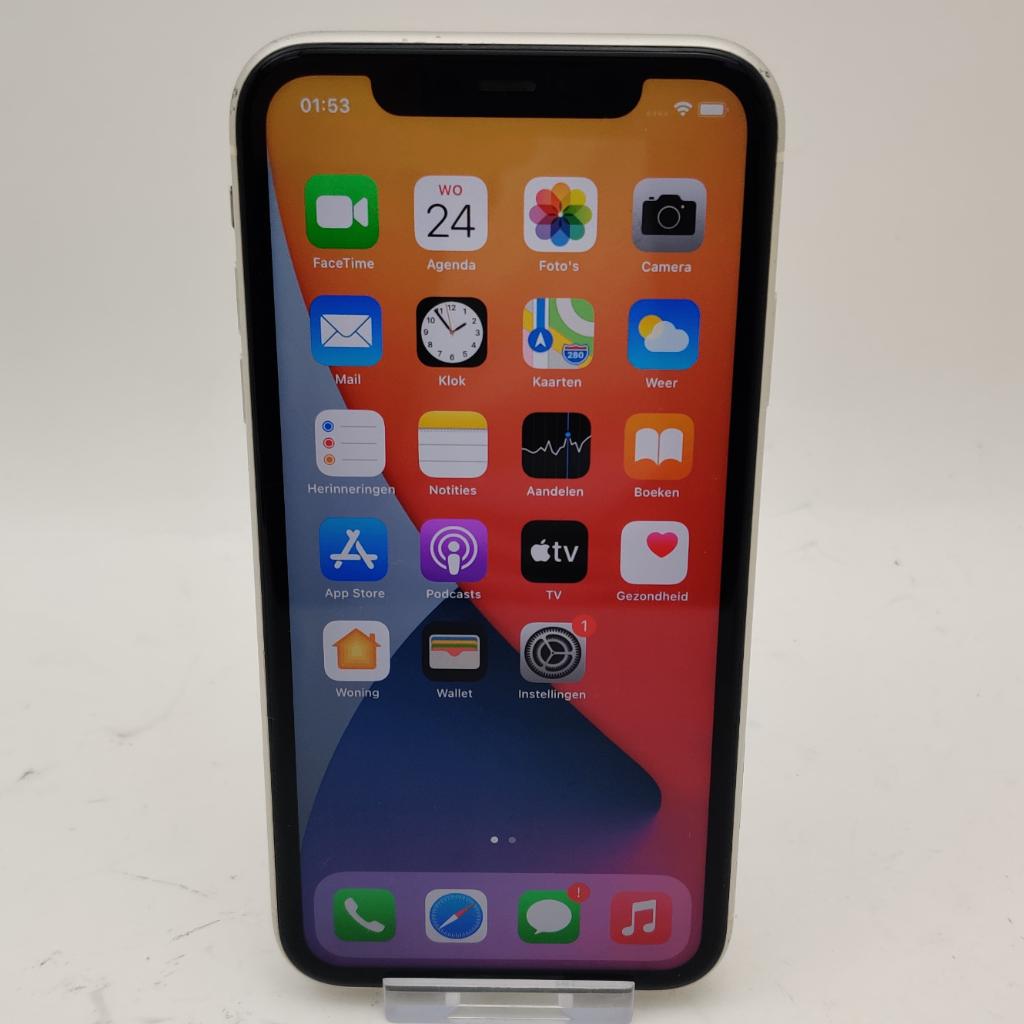 Iphone 11 // 64GB // IOS 18 // 85% batterij nu voor€199.99, Apple, Apple, Ophalen of Verzenden, Zo goed als nieuw