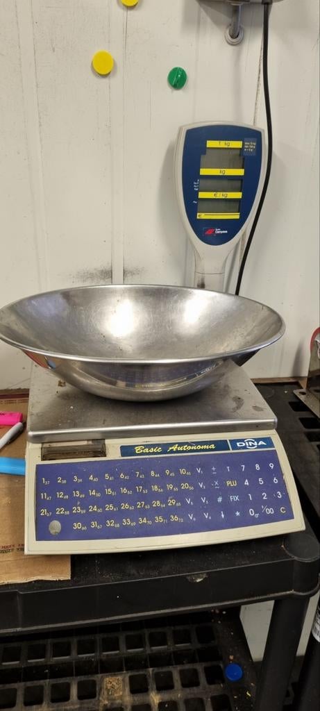 Goed werkende weegschaal Dina, Ophalen, Winkelweegschaal, Digitaal, 500 gram of grover