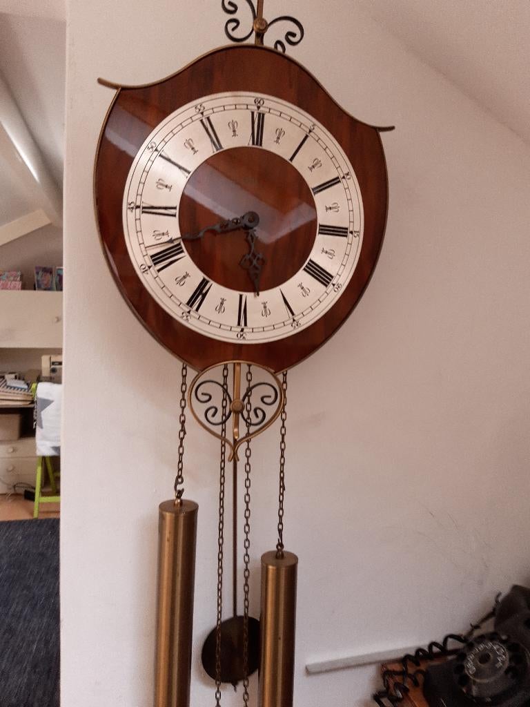 klok, Huis en Inrichting, Ophalen, Gebruikt, Analoog, Wandklok
