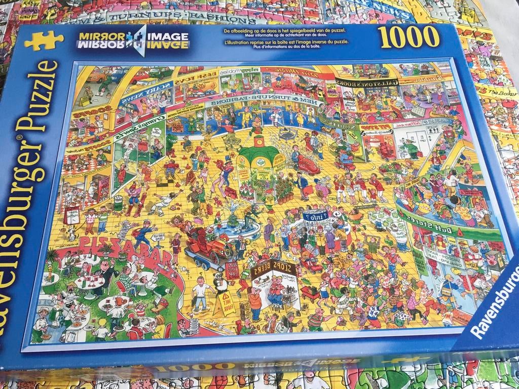 Ravensburger mirror puzzels 3 stuks compleet voor €20,00, Ophalen, 500 t/m 1500 stukjes, Gebruikt, Legpuzzel