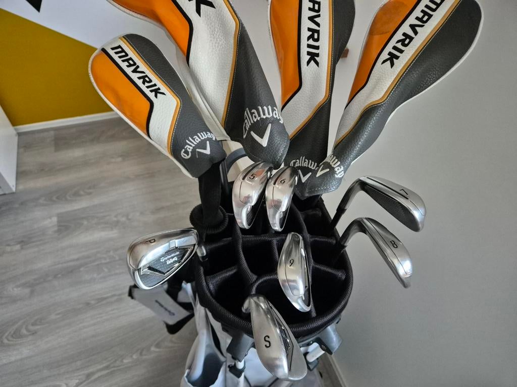 Callaway/Taylormade golfset in goede staat!, Ophalen of Verzenden, Gebruikt, Set, Callaway