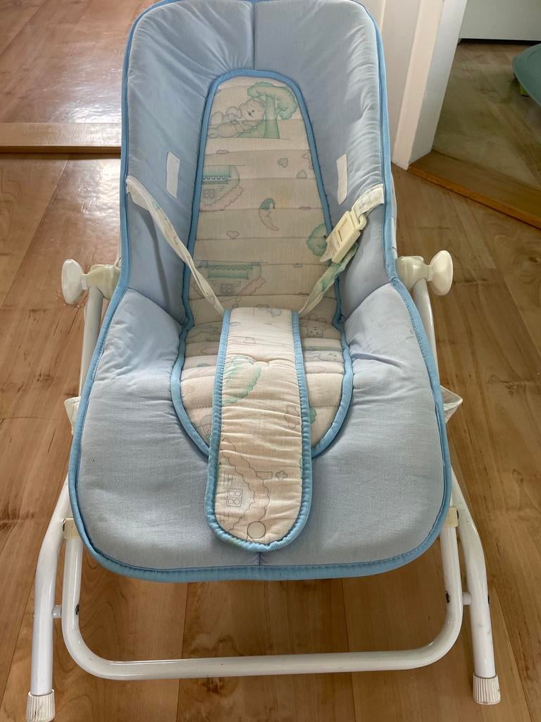 Retro baby wipstoel - Comfortabel en verstelbaar, Kinderen en Baby's, Gebruikt, Wipstoel, Met gordel(s) of riempje(s), Ophalen