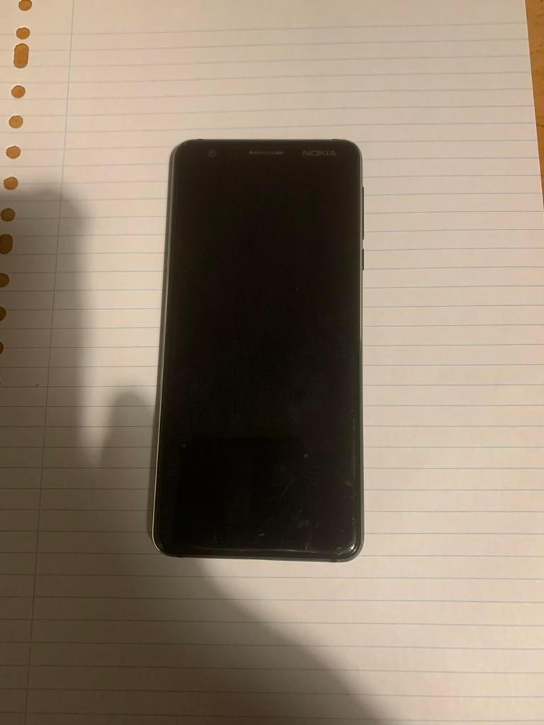 Nokia 3,1, Ophalen of Verzenden, Zo goed als nieuw, Zwart