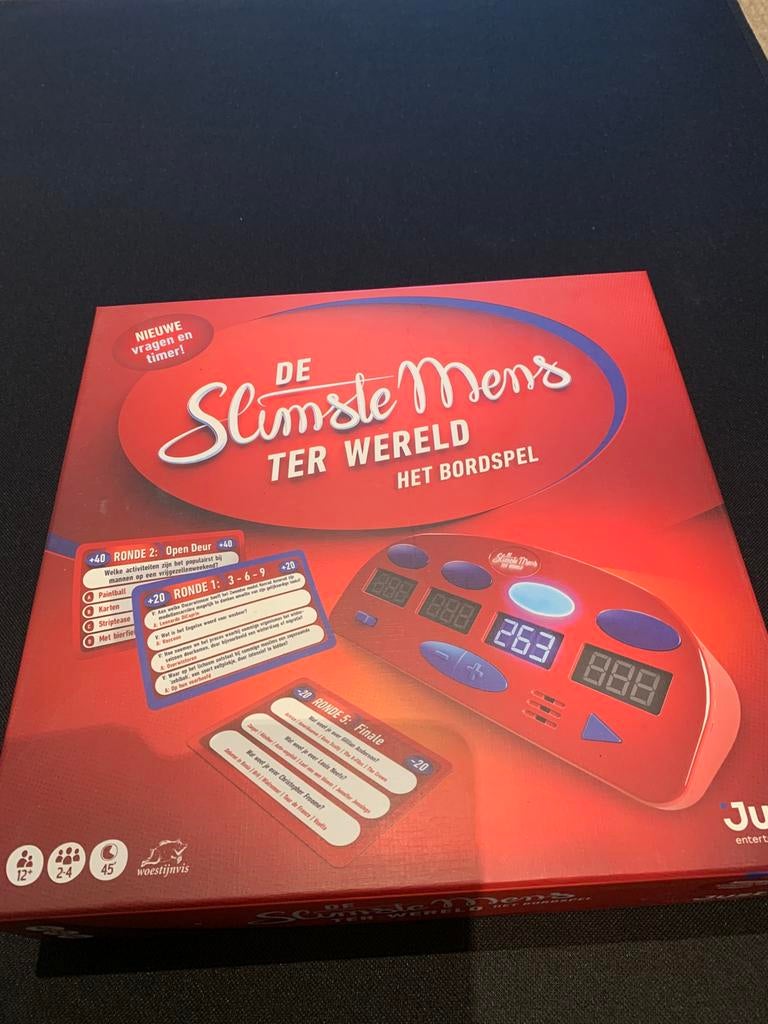 Spel, De Slimste mens, Ophalen of Verzenden, Zo goed als nieuw