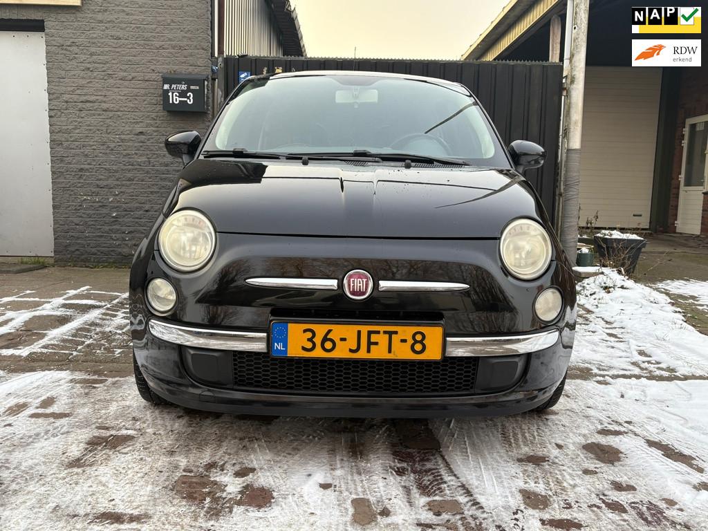 Fiat 500 1.2 Lounge, Euro 5, Stof, Gebruikt, 4 cilinders
