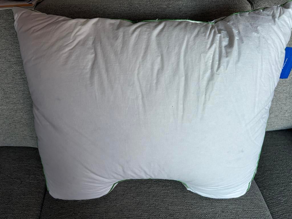 Silvana Bermuda hoofdkussen 60x70 cm, Huis en Inrichting, Slaapkamer | Beddengoed, Zo goed als nieuw, Kussen, Eenpersoons, Wit