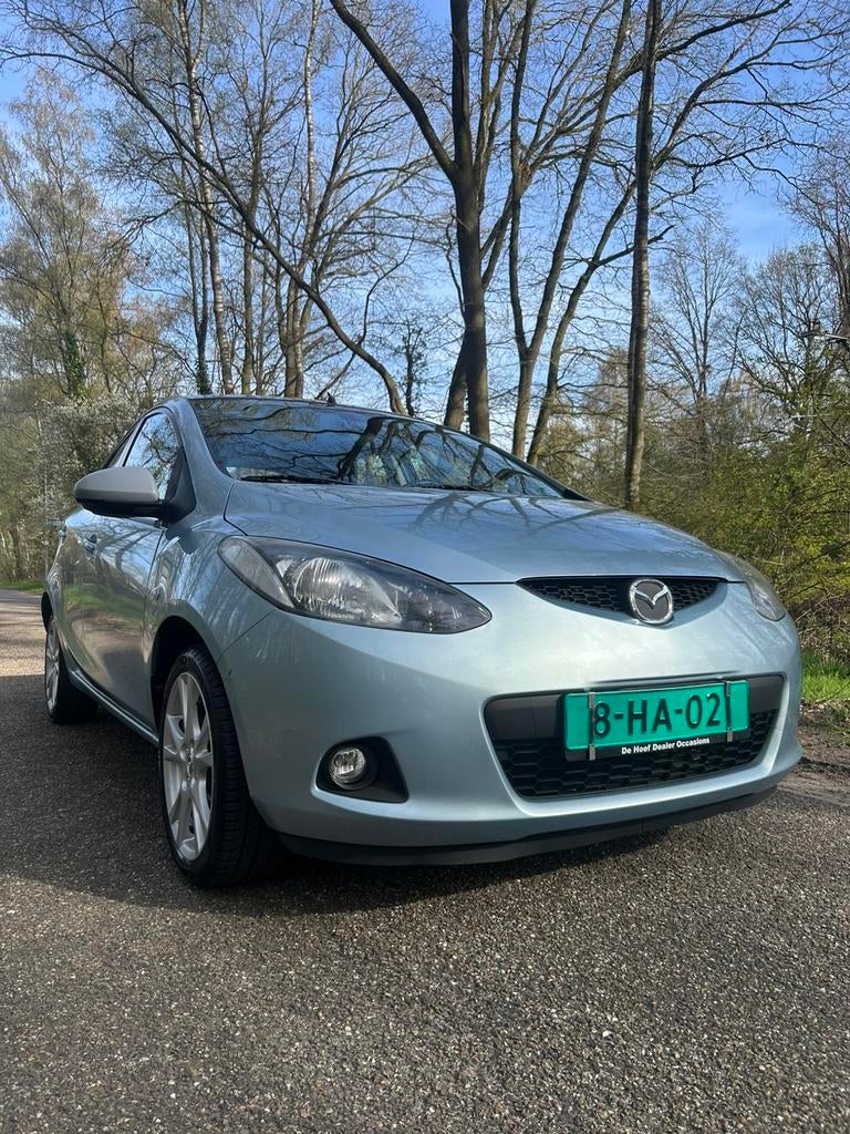 Mazda 2 1.3 63KW 5DRS 2007 Blauw, Auto's, Mazda, Voorwielaandrijving, 31 €/maand, 4 cilinders, Blauw