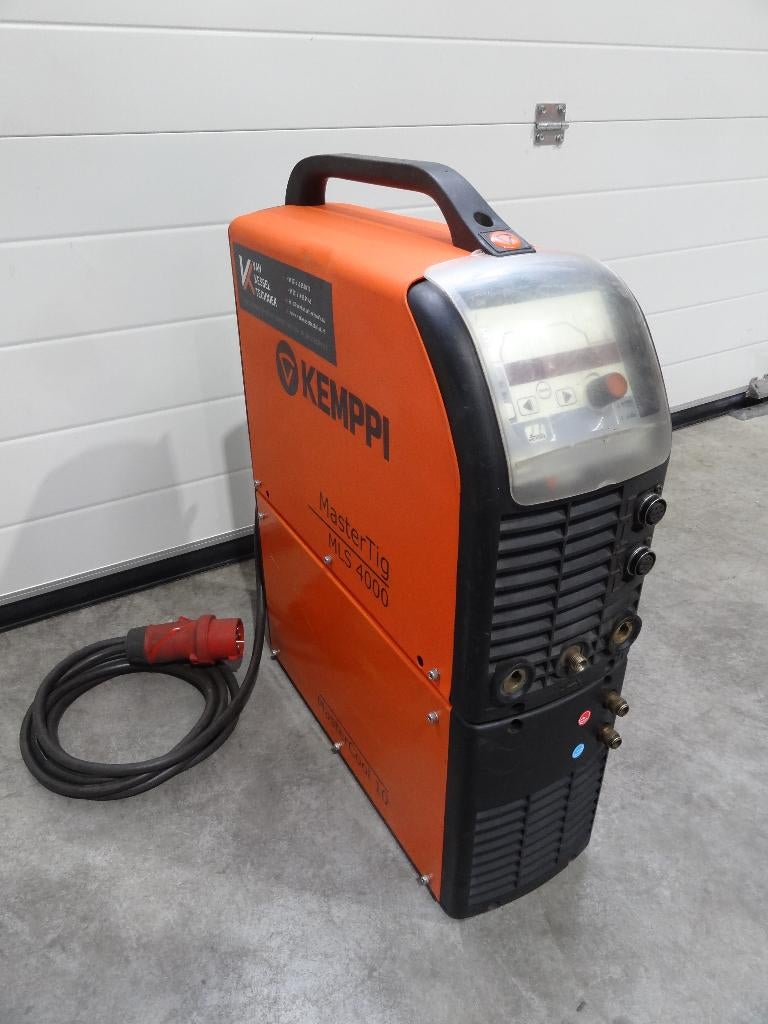 Tig lasapparaat Kemppi MasterTig MLS 4000 Watergekoeld, Ophalen of Verzenden, Zo goed als nieuw, 250 ampère of meer, Tig
