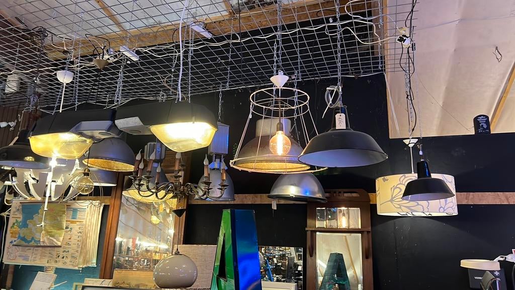 Hanglampen, Ophalen, Gebruikt, Metaal, Minder dan 50 cm