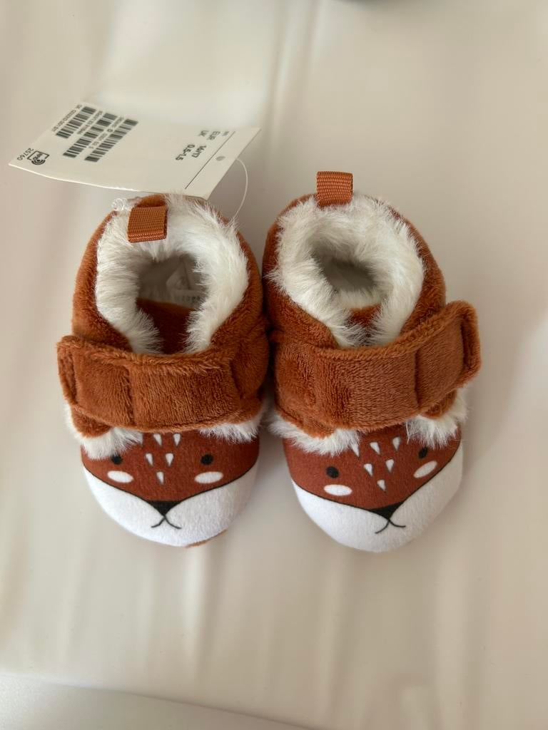 Baby slofjes nieuw, Slofjes, Jongetje of Meisje, Ophalen of Verzenden, Zo goed als nieuw