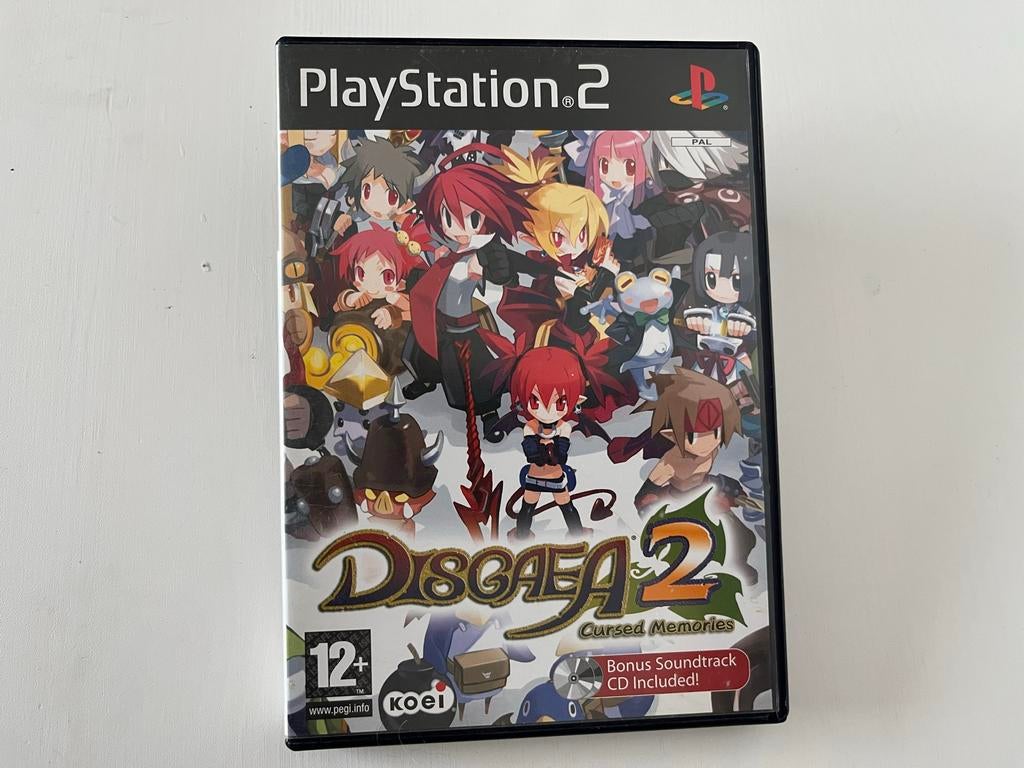 Disgaea 2 Cursed Memories PS2, Gebruikt, T, Ophalen of Verzenden, Role Playing Game (Rpg)