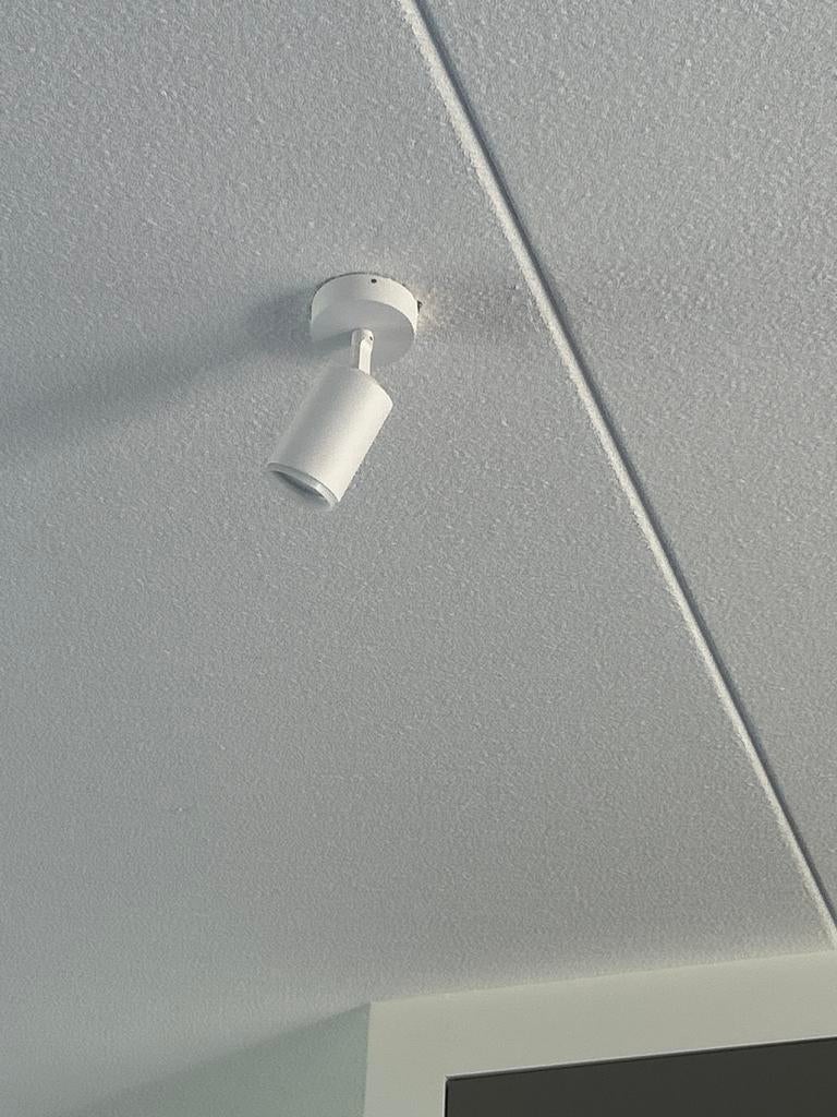 Philips Hue Spot - Wit, LED, Plafondspot, Gebruikt, Metaal of Aluminium, Ophalen of Verzenden, Led