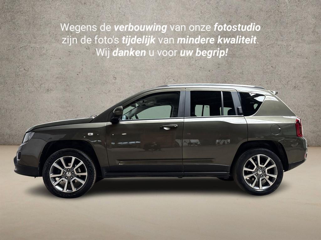 Jeep Compass 2.4 Limited 4WD 170Pk Automaat (SCHERM, CLIMATE, Automaat, 450 kg, Gebruikt, 4 cilinders